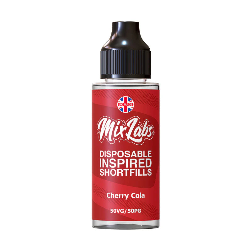 Cherry Cola Shortfill by Mix Labs. - 100ml