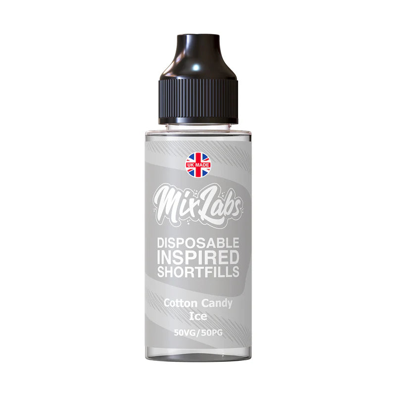 Cotton Candy Ice Shortfill by Mix Labs. - 100ml