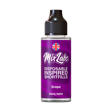 Grape Shortfill by Mix Labs. - 100ml-Supergood.