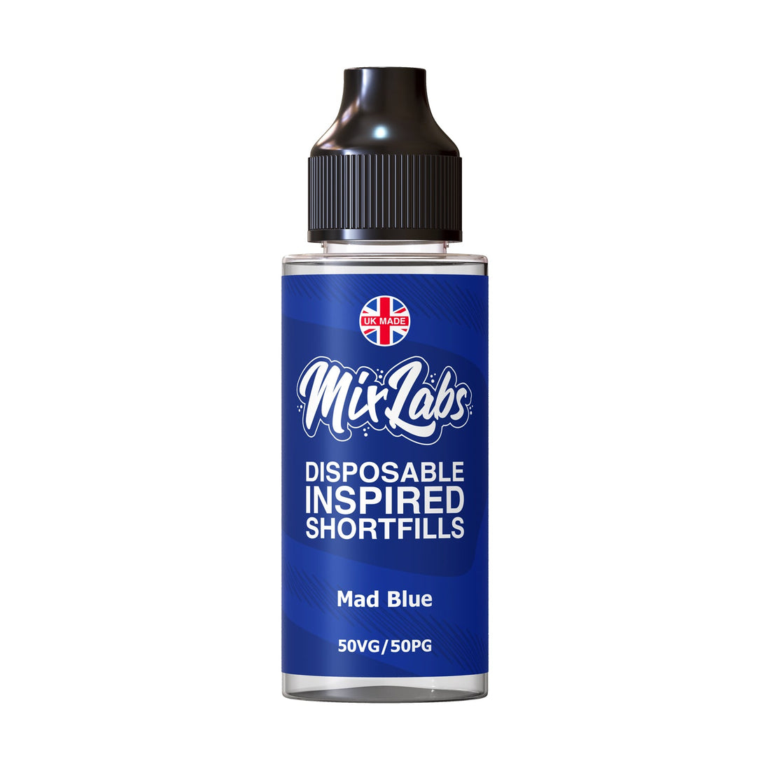 Mad Blue Shortfill by Mix Labs. - 100ml-Supergood.