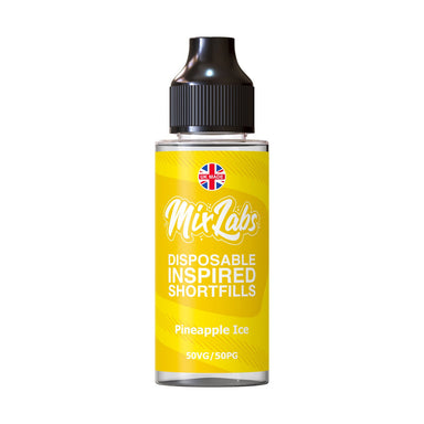 Pineapple Ice Shortfill by Mix Labs. - 100ml-Supergood.