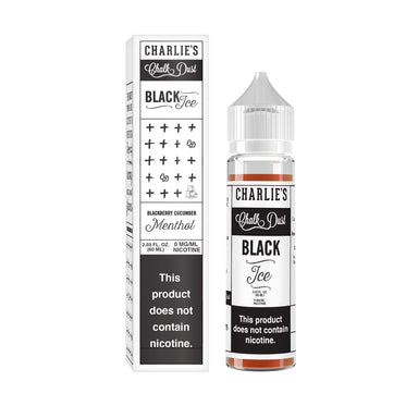 Black Ice Shortfill by Charlie's Chalk Dust. - 50ml-Supergood.