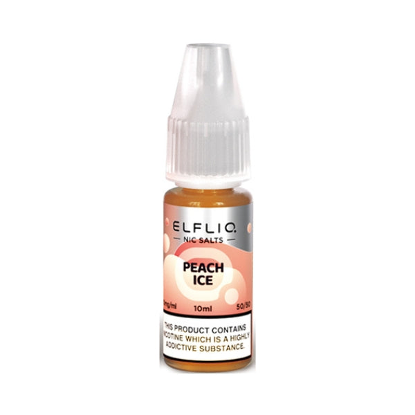 Peach Ice Nic Salt by Elfliq. - 10ml-Supergood.
