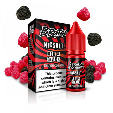 Brutal Red & Black Nic Salt by Just Juice. - 10ml-Supergood.