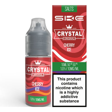 Cherry Ice Nic Salt by Crystal Salt. - 10ml-Supergood.