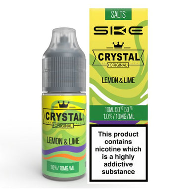 Lemon & Lime Nic Salt by Crystal Salt. - 10ml-Supergood.