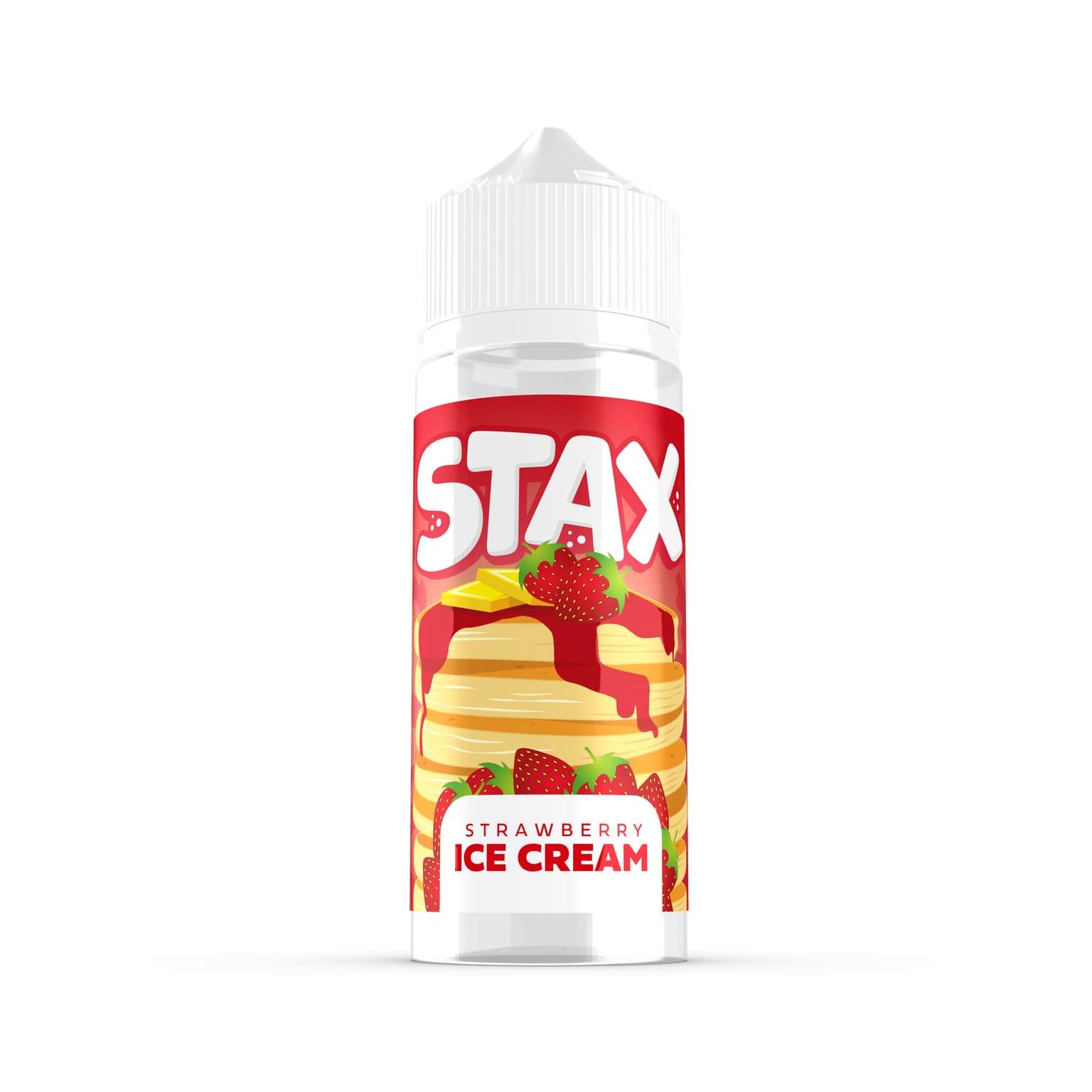 Strawberry Ice Cream Shortfill by Stax. - 100ml-Supergood.