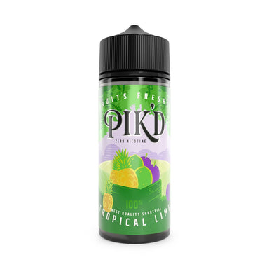 Tropical Lime Shortfill by PIK'D. - 100ml-Supergood.