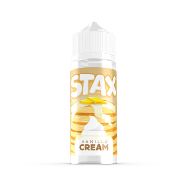 Vanilla Cream Shortfill by Stax. - 100ml-Supergood.